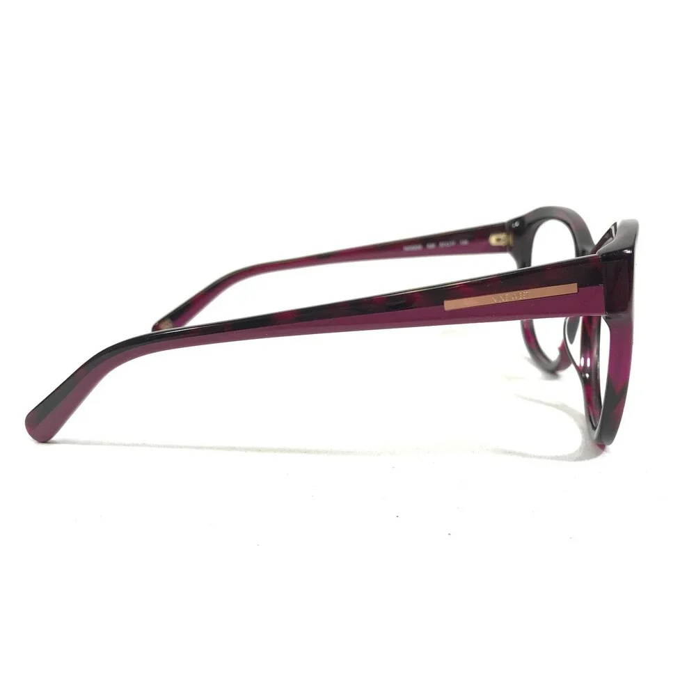 Nine West Eyeglasses Frames NW583S 630 Purple Red Tortoise Cat Eye 57-17-135